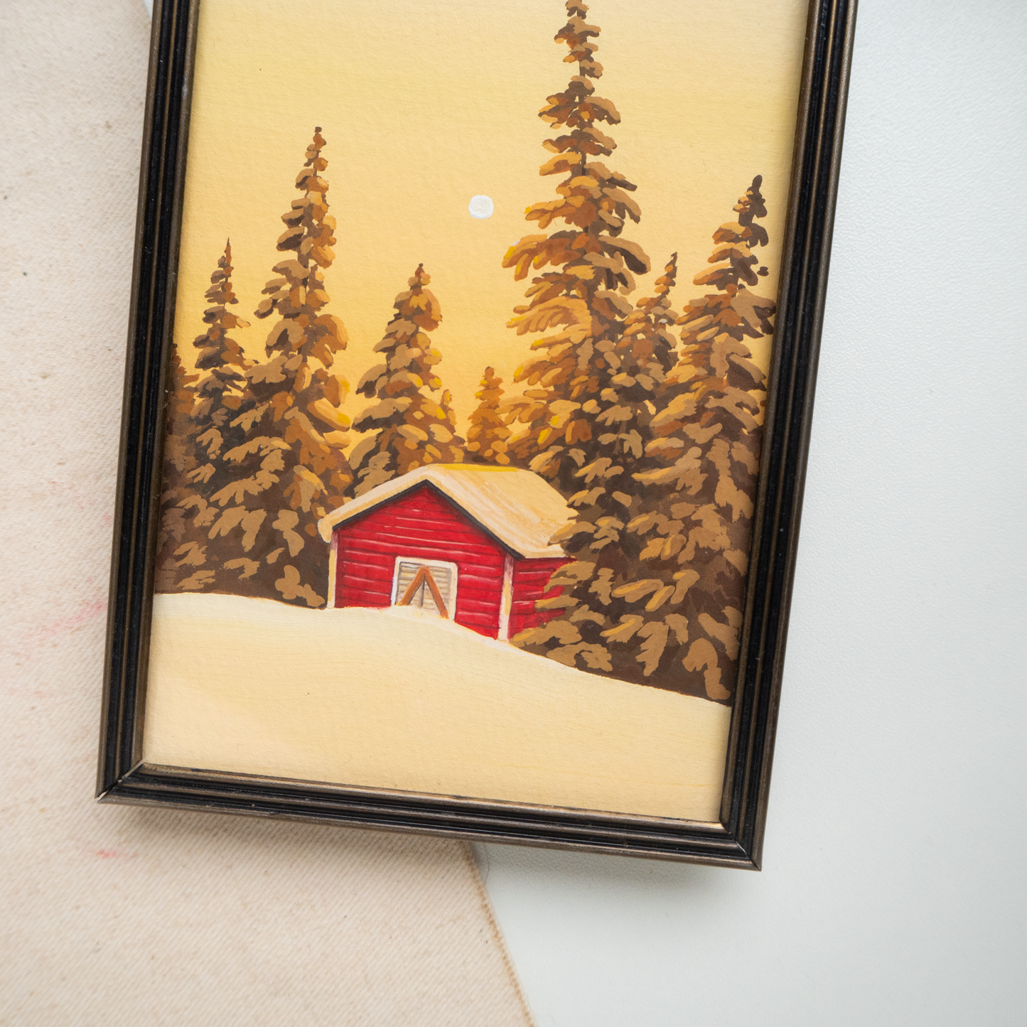 FRAMED ORIGINAL PAINTING "Peaceful Hideaway"