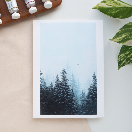 "Moody Forest" A5 Fine Art Print