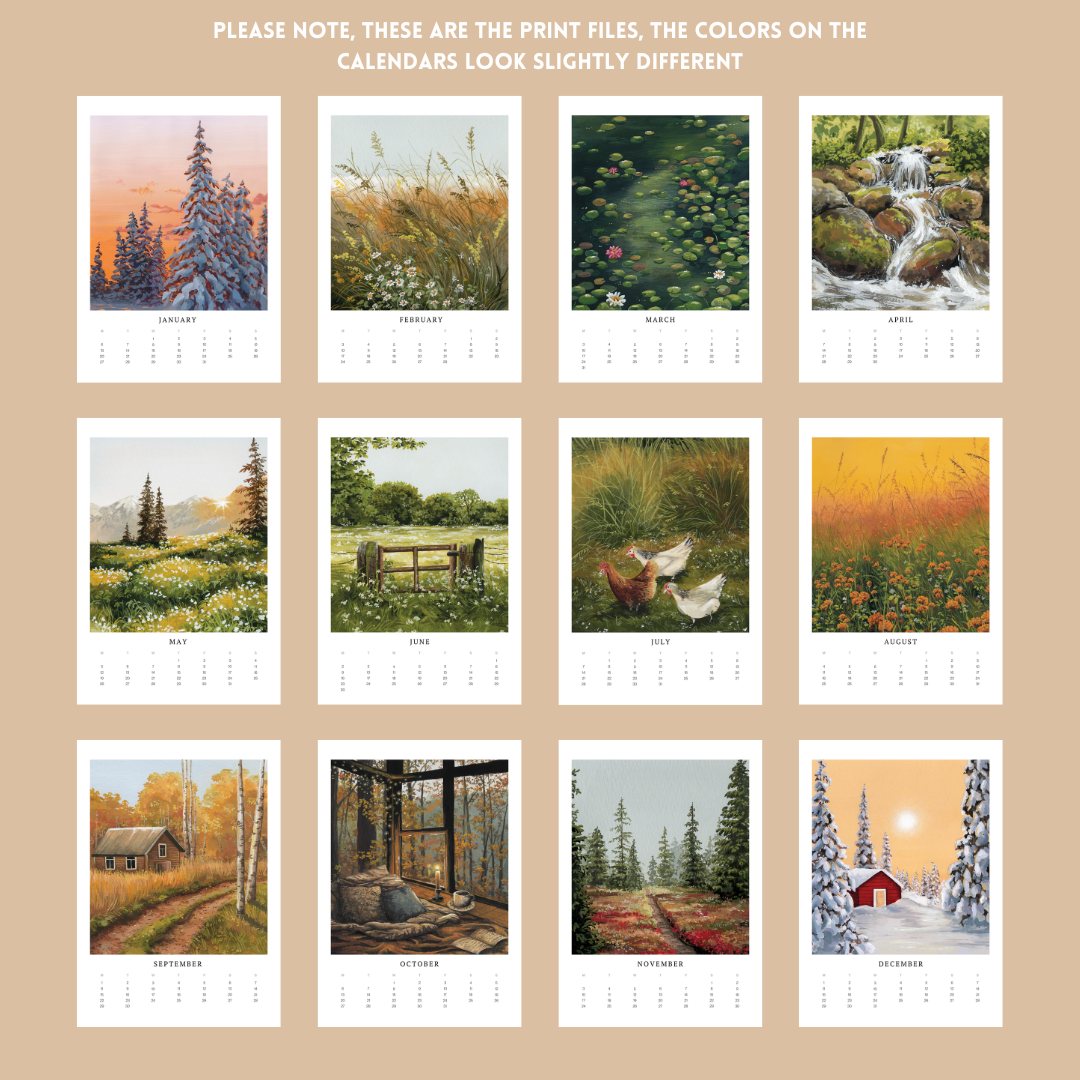 2025 Wall Calendar