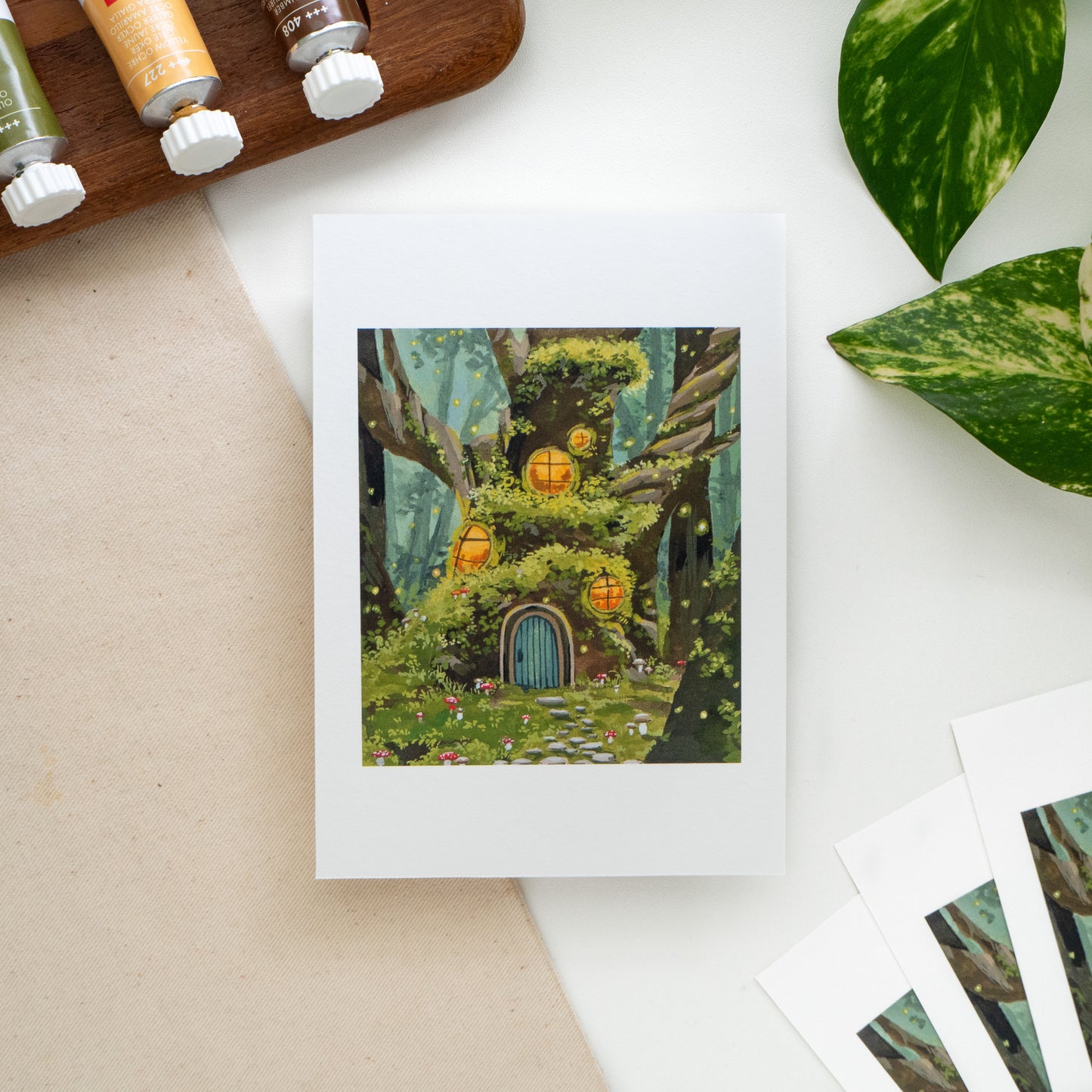 "Enchanted Forest" A6 Fine Art Print