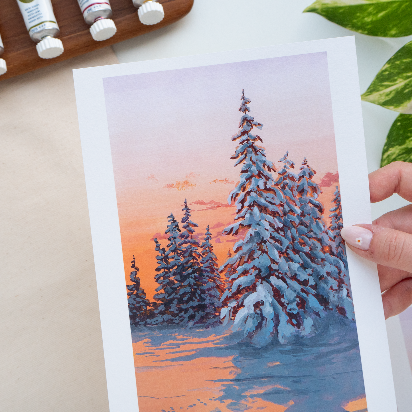 "Winter's Light" A5 Fine Art Print