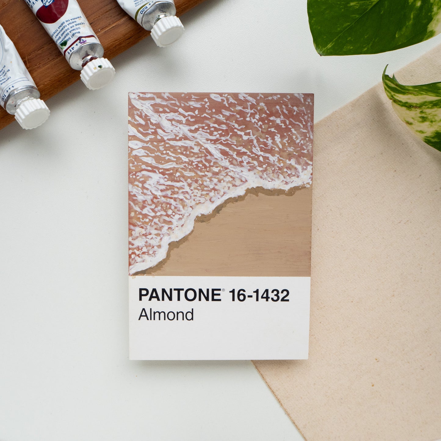 ORIGINAL PAINTING Pantone Challenge Day 14