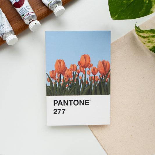 ORIGINAL PAINTING Pantone Challenge Day 35