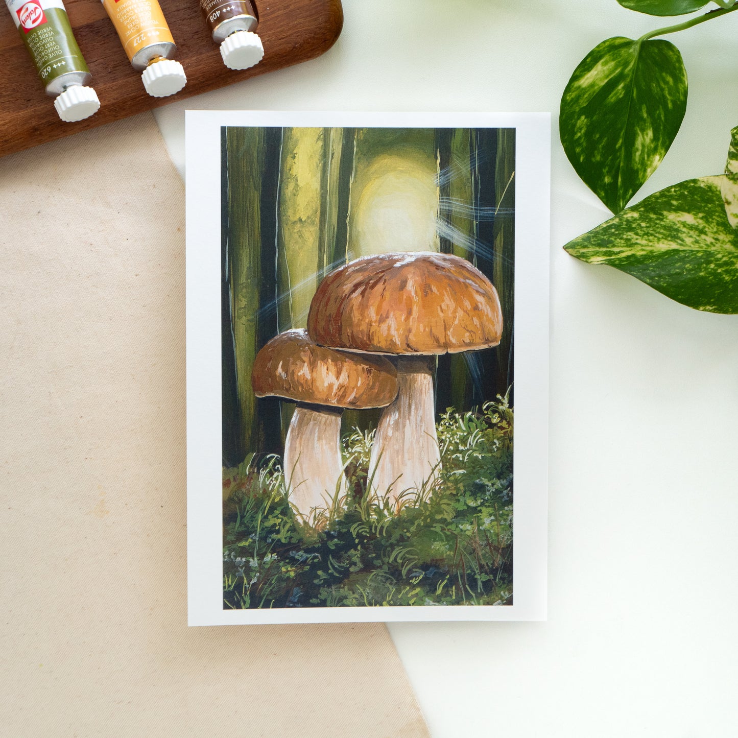 "Boletus Edulis" A5 Fine Art Print