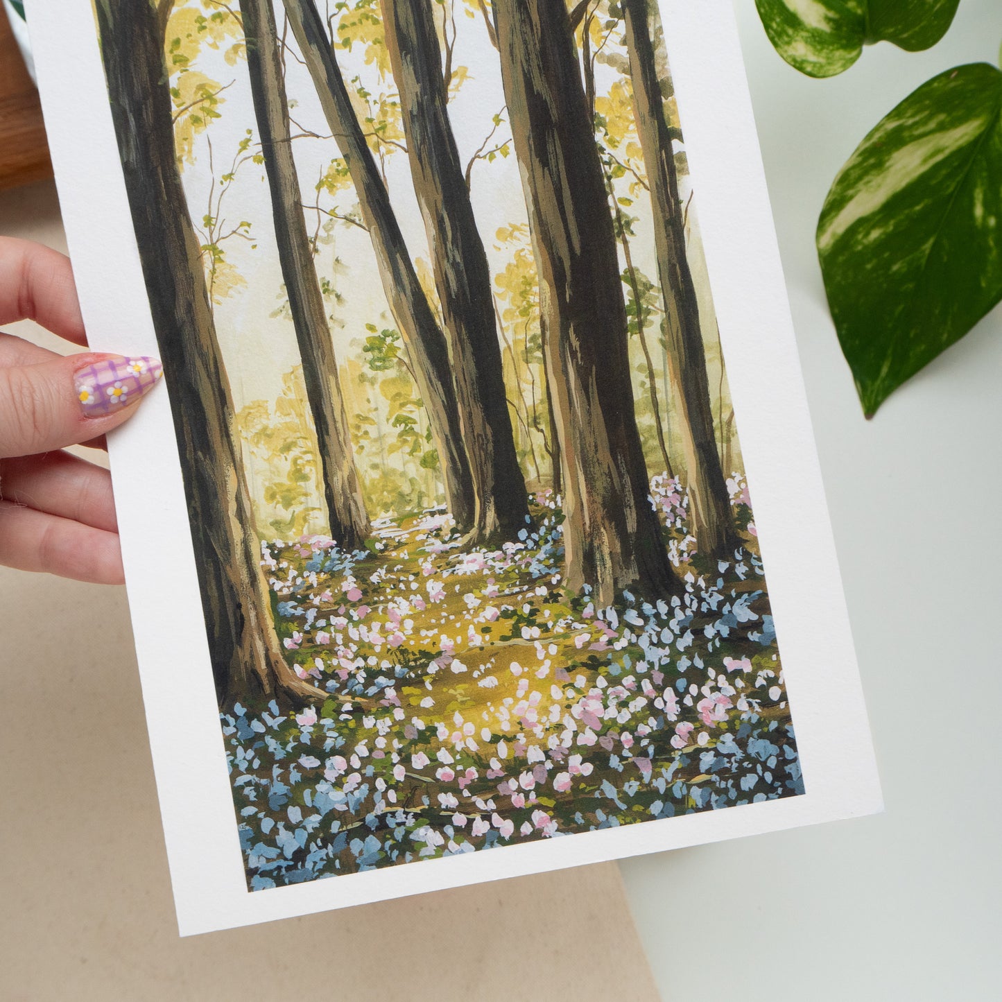 "Spring Forest" A5 Fine Art Print