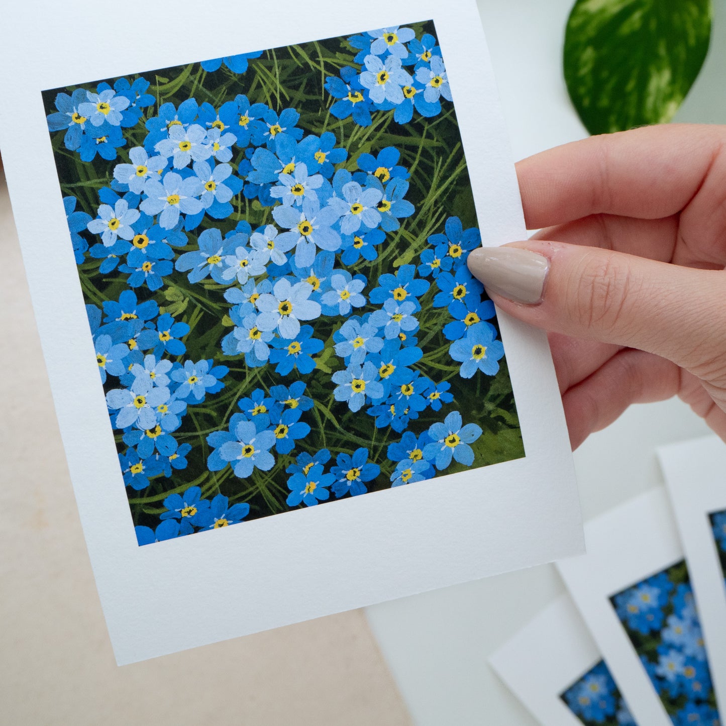 "Forget-Me-Not" A6 Fine Art Print