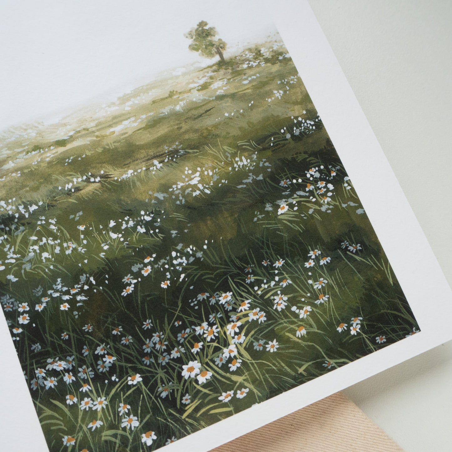 "Peaceful Meadow" A5 Fine Art Print