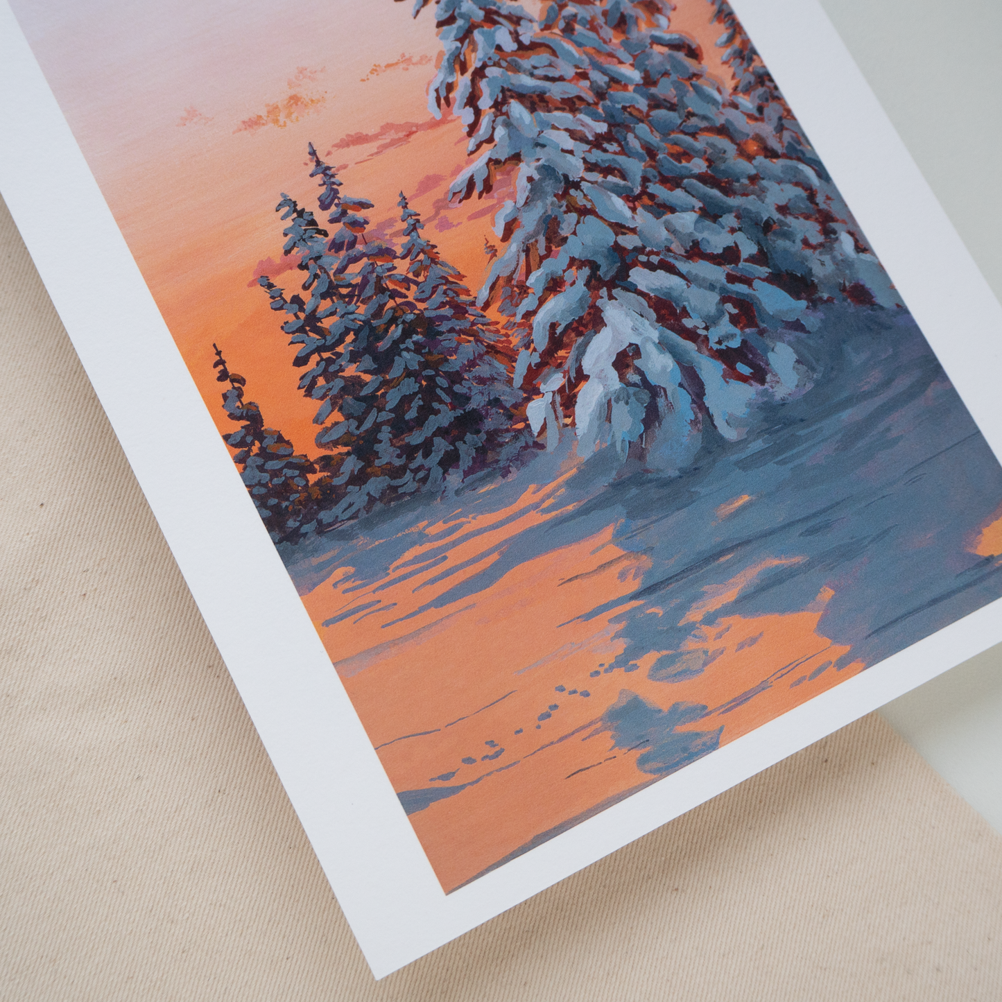 "Winter's Light" A5 Fine Art Print