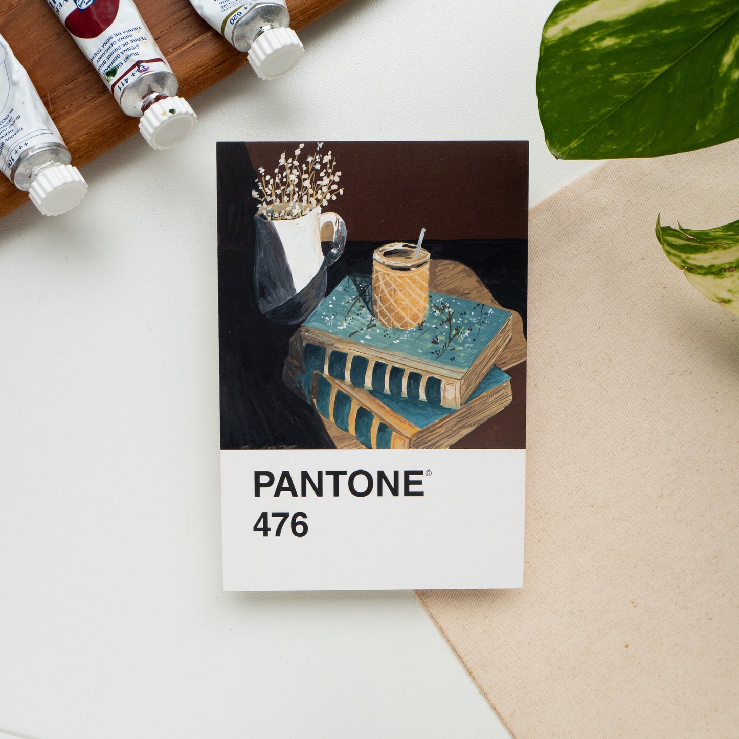 ORIGINAL PAINTING Pantone Challenge Day 72