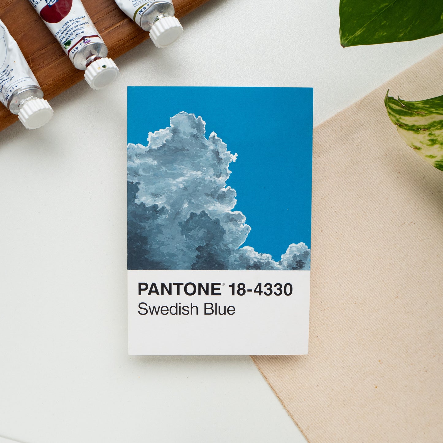 ORIGINAL PAINTING Pantone Challenge Day 82