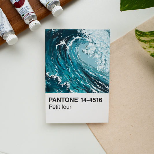 ORIGINAL PAINTING Pantone Challenge Day 22