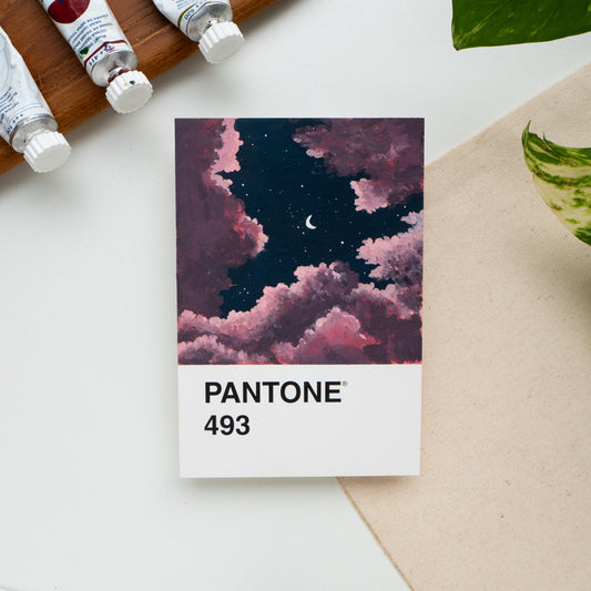 ORIGINAL PAINTING Pantone Challenge Day 49