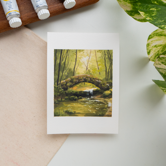 ORIGINAL PAINTING "Weather" 19/30 April Challenge